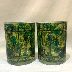 Pair of Louis C. Tiffany Grapevine Glass Metropolitan Museum Art Met Store